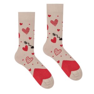 Zaľúbené pánske ponožky Láska