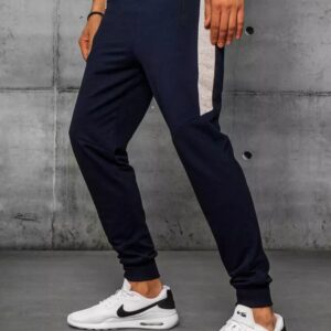 Štýlové pánske granátové tepláky