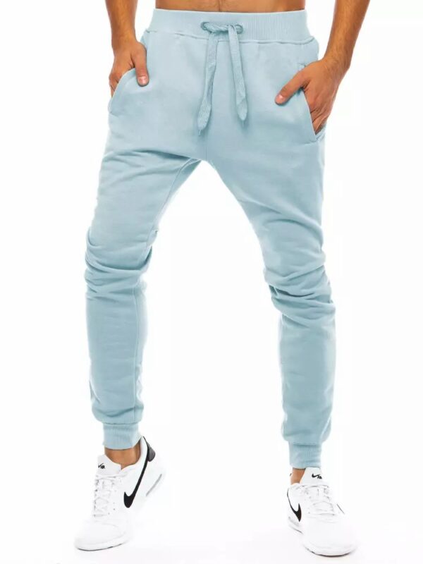 Pánske trendy tepláky svetlo-modré