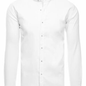 Elegantná košeľa dlhá do obleku-muži-biela