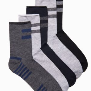 Mix ponožiek s prúžkami U297 (5 KS)