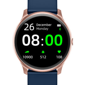 SMARTWATCH UNISEX G. Rossi r.gold/blue SW010-17 (sg005s)