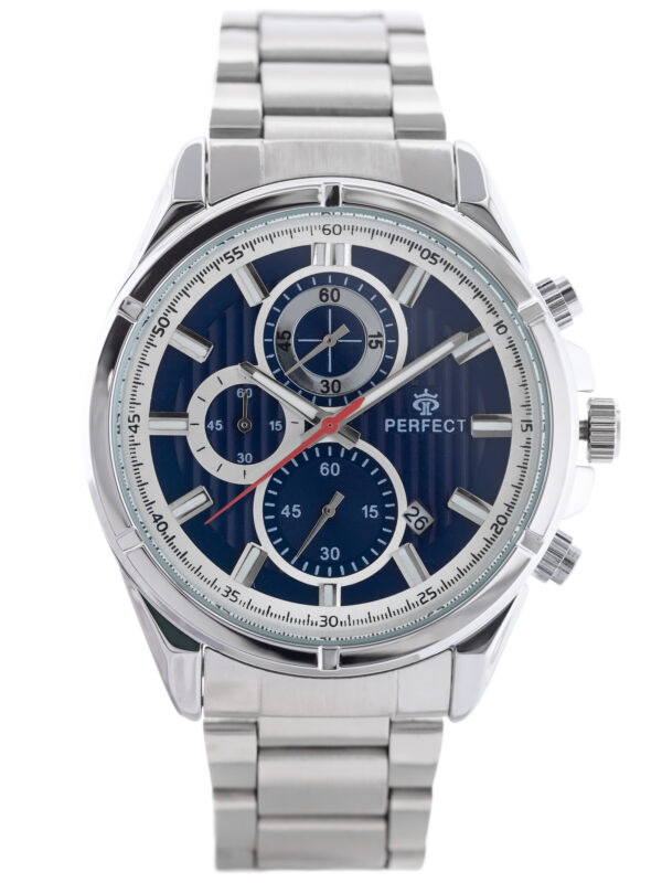 Pánske hodinky PERFECT CH03M - CHRONOGRAF (zp358e) + BOX