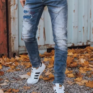Štýlové modré džínsy skl.29