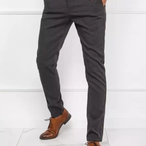 Tmavo-sivé elegantné nohavice skl.29