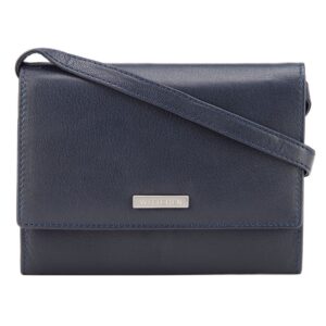 Dámska kožená crossbody peňaženka 26-2-110-N