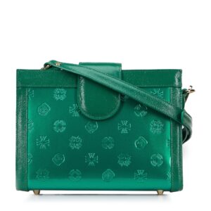Dámska crossbody kabelka Wittchen z metalickej lakovanej kože