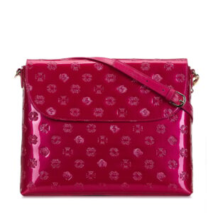 Dámska crossbody kabelka Wittchen z metalickej lakovanej kože