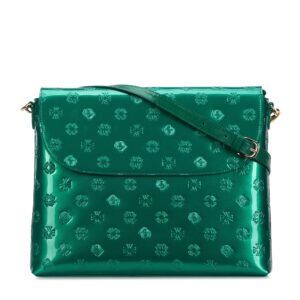 Dámska crossbody kabelka Wittchen z metalickej lakovanej kože