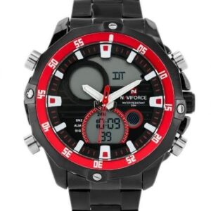 Pánske hodinky NAVIFORCE CIRRUS (zn010e)- black/red