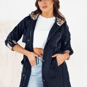 Trendy dámska granátová parka Verdu