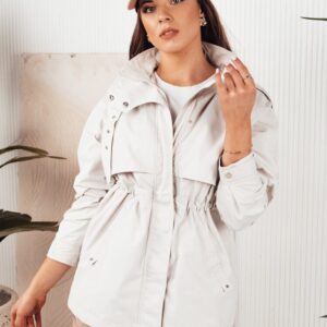 Trendy dámska biela parka Tilan