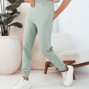 Trendy dámske olivové tepláky Swan