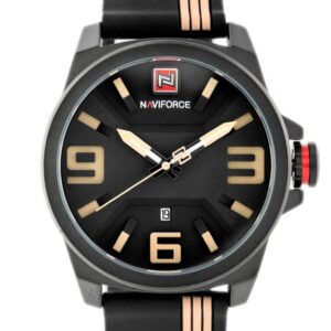 Pánske hodinky NAVIFORCE - NF9098 (zn045c) - black/beige