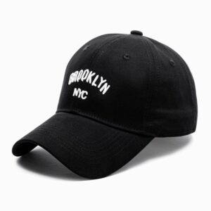 Moderná čierna šiltovka Brooklyn H150