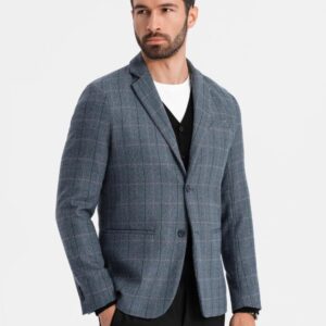 Originálne sako pánske v jedinečnom prevedení- grafitové