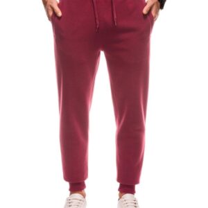 Jedinečné pánske tepláky bordové