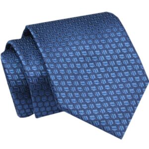 Granátová vzorovaná pánska kravata