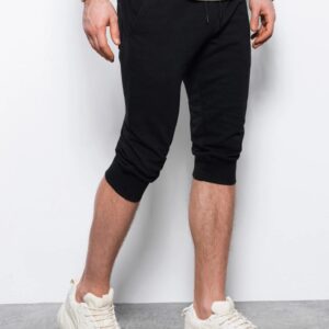 Jedinečné kraťasy pre pánov čierne