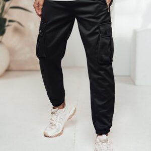 Trendy kapsáčové joggery čierne