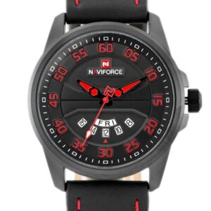 Pánske hodinky NAVIFORCE - NF9124 (zn055e) - black/red