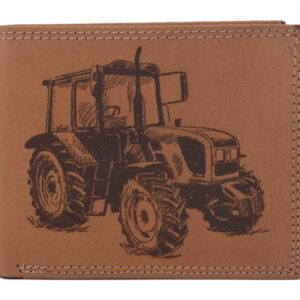 Pánska peňaženka MERCUCIO natural vzor 32 traktor 2911911