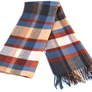 Pekný károvaný pánsky šál PNN32