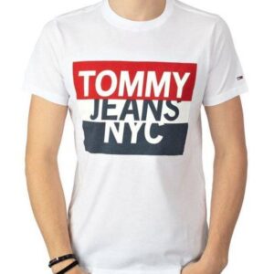 Pánske biele tričko TOMMY HILFIGER