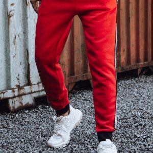 Trendy pánske tepláky červené