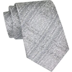 Trendy sivá vzorovaná pánska kravata