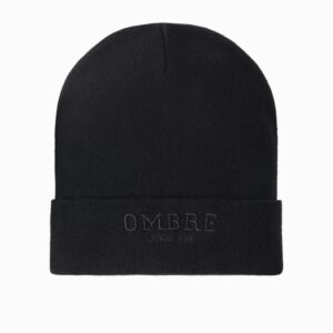 Čiapka na zimu čierna