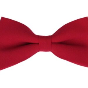 Nádherný červený vlnený pánsky motýlik