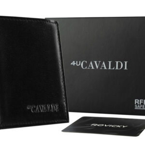 Veľká kožená peňaženka s RFID Stop - Cavaldi