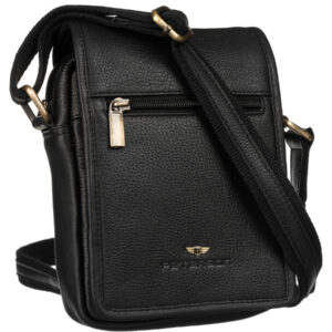 Trendová pánska kožená crossbody taška Peterson