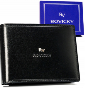 Klasická pánska peňaženka z prírodnej kože - Rovicky