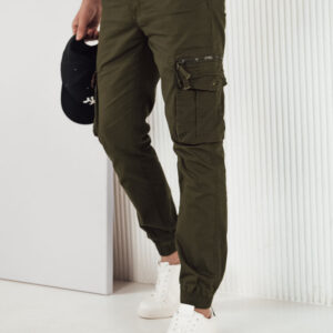 Zelené jogger nohavice Dstreet UX4178