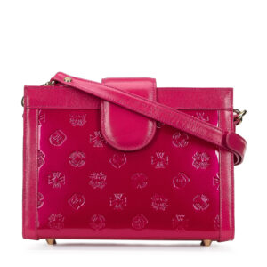 Dámska crossbody kabelka Wittchen vyrobená z metalickej lakovanej kože