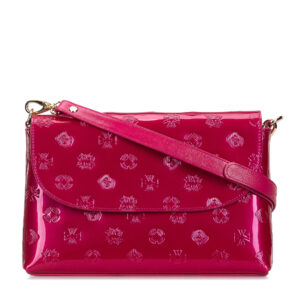 Dámska crossbody kabelka Wittchen z metalickej lakovanej kože