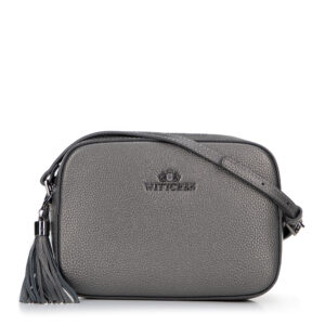Dámska kožená crossbody kabelka Wittchen so strapcom 29-4E-014-S
