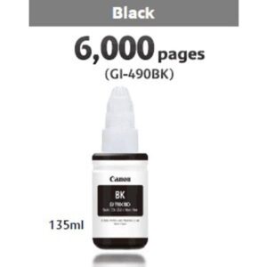 Canon originál ink GI-490 Bk